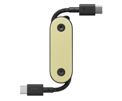 Kabel USB Native Union Pocket Cable USB-C - USB-C lemon